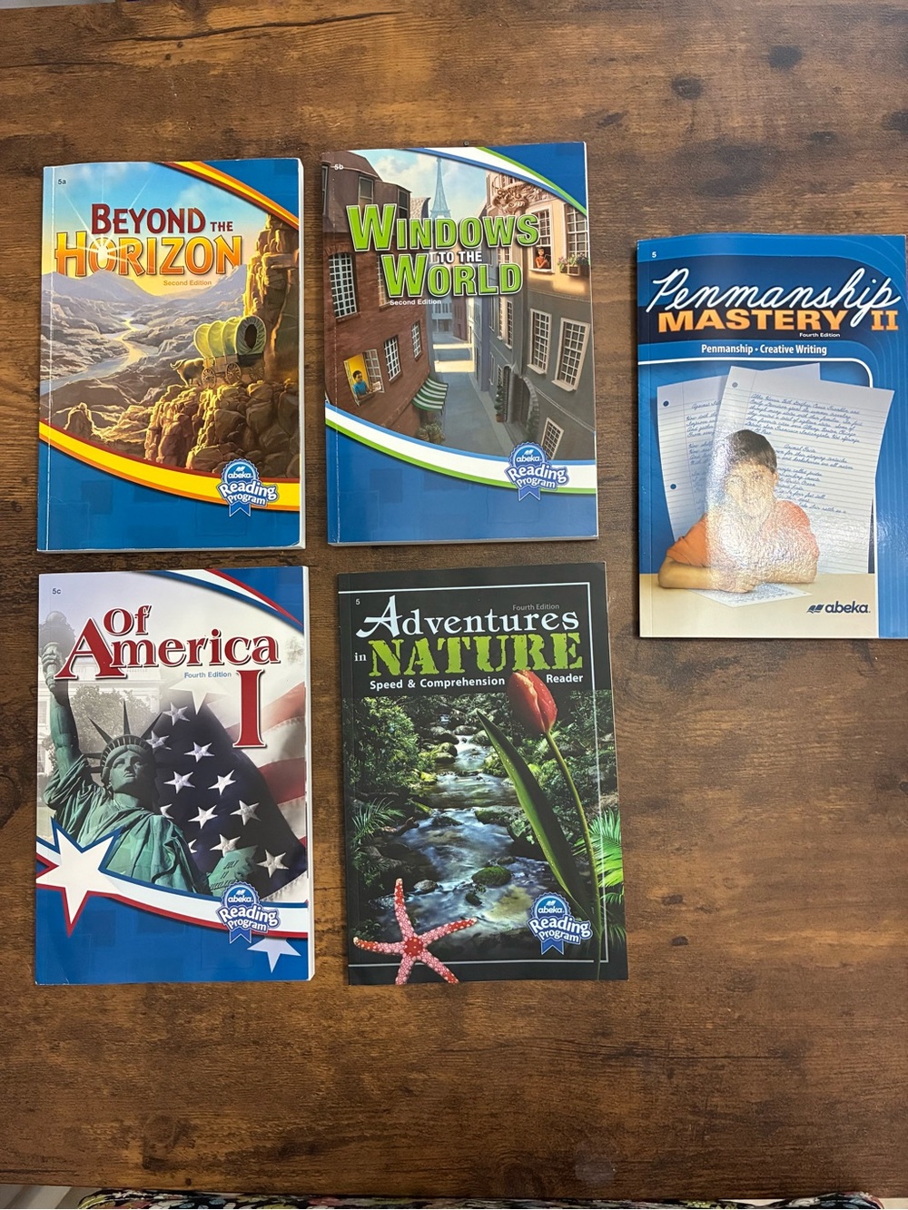 Abeka Reading Program 5th Grade Homeschool Books